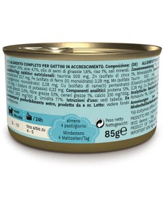 SCHESIR KITTEN ATÚN Y ALOE EN GELATINA PARA GATITOS - 85 GR (14 UNIDADES) 14 X 85 GR - 2 2