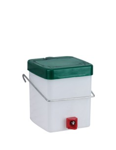 GAUN BEBEDERO CHUPETE CON BOTELLA PARA AVES 0 5 LITROS - 2