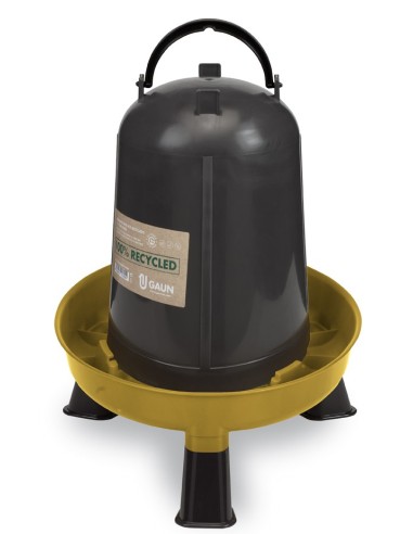 GAUN TOLVA AVES ECO PLÁSTICO RECICLADO CON PATAS - 5 LITROS