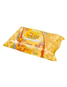 PETSHINE TOALLITAS HIDRATANTES GILL`S CON ACEITE DE ARGÓN