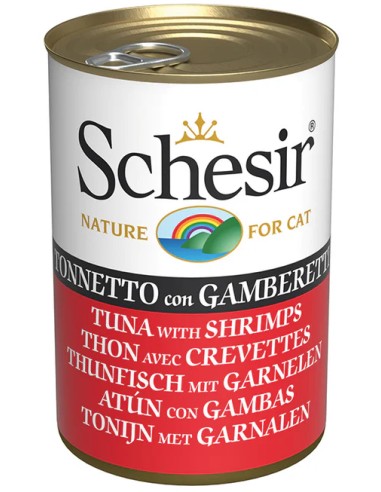 SCHESIR ATÚN CON GAMBAS EN GELATINA PARA GATOS - 140 GR (24 UNIDADES) 24 X 140 GR - 2