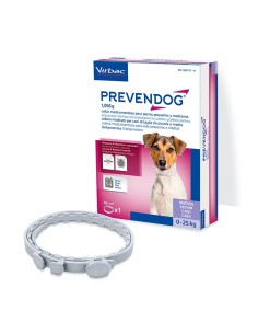 VIRBAC COLLAR ANTIPARASITARIO PREVENDOG PERROS MEDIANOS - 60 CM (2 UNIDADES) 2 UNIDADES