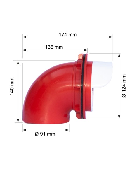 COPELE BOCA PLASTICA ANTI-DESPERDICIO PARA DEPÓSITOS - 2 UNIDADES - 4