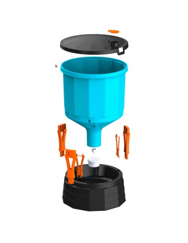 COPELE BEBEDERO SILO FREE RANGE 35 LITROS - 3