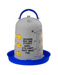 COPELE BEBEDERO ECO CHIPS PARA AVES - 5 LITROS ROJO - 2 2