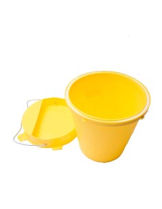 COPELE BEBEDERO CUBO PLASTICO AMARILLO - 5,5 LITROS 2