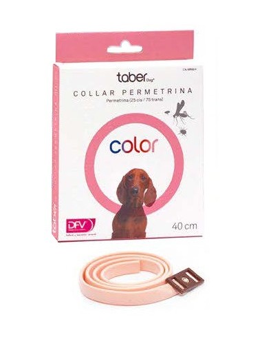 DIVASA FARMAVIC TABERDOG COLOR ROSA COLLAR PERMETRINA 40 CM 60 CM 75 CM - 2