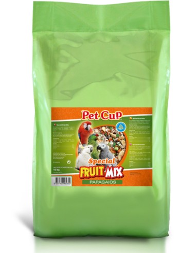 PET CUP MIXTURA LOROS ESPECIAL FRUTA MIX - 10 KG 10 KG