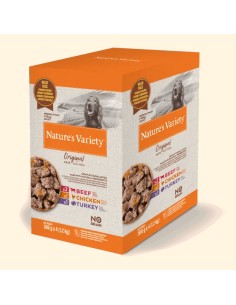 NATURES VARIETY ORIGINAL PATE MEDIUM / MAXI MULTIPACK PARA PERROS - 4 X 300 GR 4 X 300 GR - 2