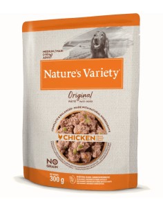 NATURES VARIETY ORIGINAL PATE MEDIUM / MAXI POLLO PARA PERROS - 300 GR 300 GR - 2