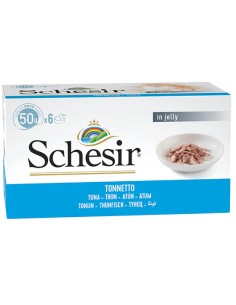 SCHESIR ATÚN EN GELATINA PARA GATOS - 50 GR (6 UNIDADES) 6 X 50 GR - 2