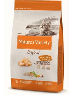 NATURES VARIETY ORIGINAL CHICKEN PARA GATOS 3 KG 7 KG 1 25 KG - 2