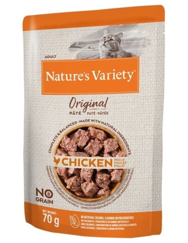 NATURES VARIETY ORIGINAL PATE POLLO PARA GATOS - 70 GR 70 GR - 2
