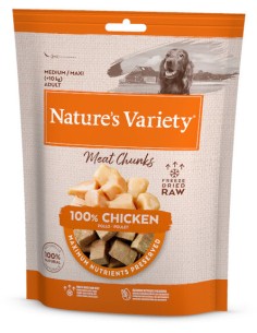NATURES VARIETY MEAT CHUNKS POLLO LIOFILIZADO PARA PERROS - 50 GR 50 GR - 2