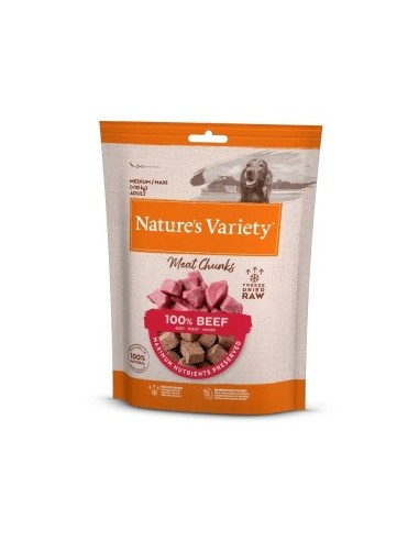 NATURES VARIETY MEAT CHUNKS BUEY PARA PERROS - 50 GR 50 GR - 2
