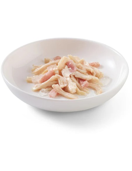 SCHESIR FILETES DE POLLO CON JAMÓN EN GELATINA PARA GATOS - 50 GR (6 UNIDADES) 6 X 50 GR - 3
