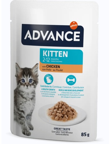 AFFINITY ADVANCE ADVANCE WET POLLO GATITOS - 85 GR 85 GR - 3