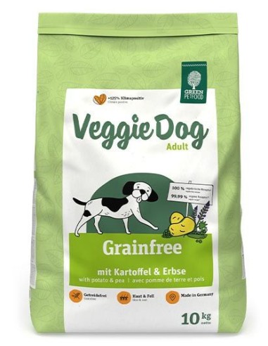 GREEN PETFOOD VEGGIEDOG GRAINFREE PIENSO VEGETARIANO PARA PERROS 10 KG 900 GR 5 X 900 GR - 2