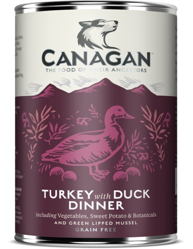 CANAGAN LATA DE PAVO Y PATO PARA PERROS - 400 GR 400 GR - 2