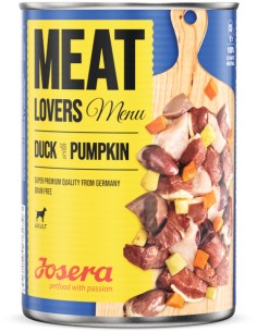 JOSERA MENÚ PATO CON CALABAZA PARA PERROS - 400 GR 400 GR - 2