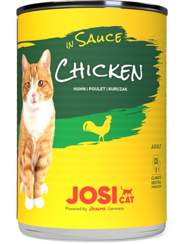 JOSERA JOSICAT CHICKEN IN SAUCE POLLO EN SALSA PARA GATOS 12 X 415 GR 415 GR - 2