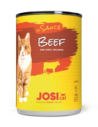 JOSERA JOSICAT BEEF IN SAUCE TERNERA EN SALSA PARA GATOS 12 X 415 GR 415 GR - 2