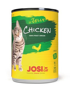 JOSERA JOSICAT CHICKEN IN JELLY POLLO Y GELATINA PARA GATOS 400 GR 12 X 400 GR - 2