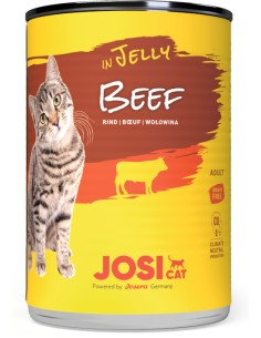 JOSERA JOSICAT BEEF IN JELLY TERNERA Y GELATINA PARA GATOS 400 GR 12 X 400 GR - 2