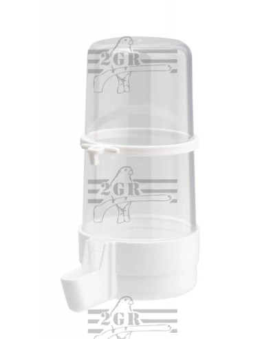 2G-R BEBEDERO LUCCA CON ANILLA - 400 CC BLANCO - 2