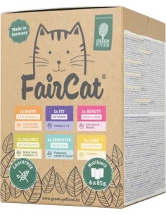 GREEN PETFOOD FAIRCAT MULTIPACK PARA GATOS - 6 X 85 GR 6 X 85 GR - 2