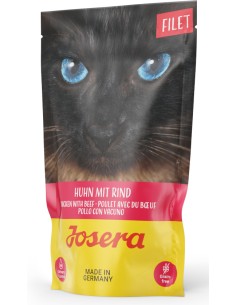 JOSERA FILETE DE POLLO CON VACUNO PARA GATOS - 70 GR 70 GR - 2