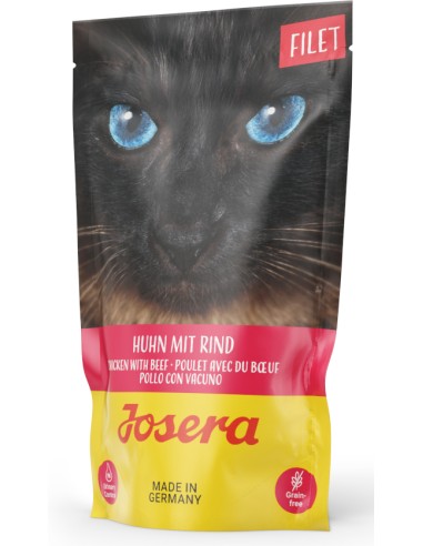 JOSERA FILETE DE POLLO CON VACUNO PARA GATOS - 70 GR 70 GR - 2
