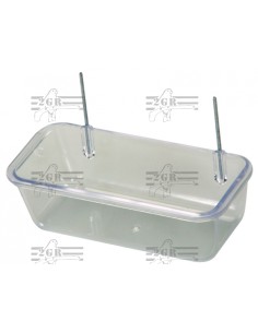 2G-R COMEDERO MEDIANO CON GANCHOS METÁLICOS 