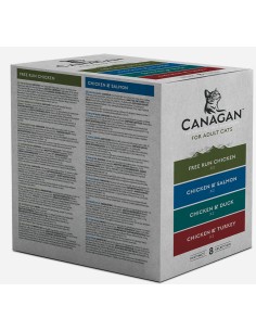 CANAGAN MULTI-PACK SOBRES DE PATÉ PARA GATOS - 8 X 85 GR 8 X 85 GR - 2