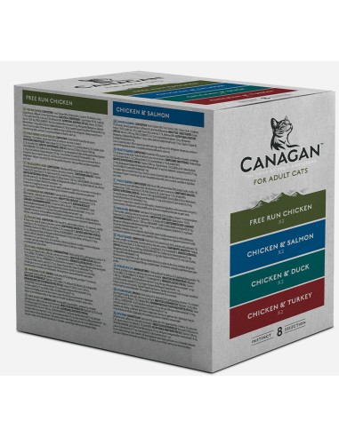 CANAGAN MULTI-PACK SOBRES DE PATÉ PARA GATOS - 8 X 85 GR 8 X 85 GR - 2