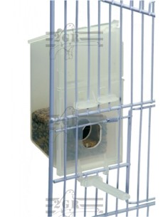 2G-R COMEDERO ECONOMY CANARIOS PARA PUERTA Ø 24 MM Ø 28 MM - 2 2