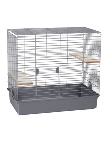 VOLTREGÀ JAULA CHINCHILLA VOLTREGA 270 GRIS - 70 X 40 X 65 CM 70 X 40 X 65 CM - 2