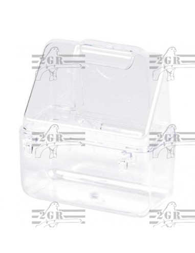 2G-R COMEDERO INTERIOR TRANSPARENTE CON GANCHOS 