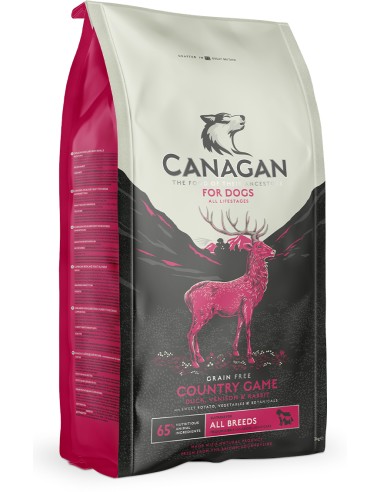 CANAGAN CARNES DE CAZA PARA PERROS 2 KG 12 KG 6 KG - 3