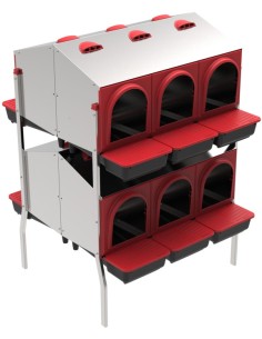 COPELE MÓDULO PONEDERO PLATINUM CON PATAS - 12 DEPARTAMENTOS 