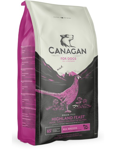 CANAGAN FESTÍN DE LAS HIGHLANDS PARA PERROS 2 KG 12 KG 6 KG - 3