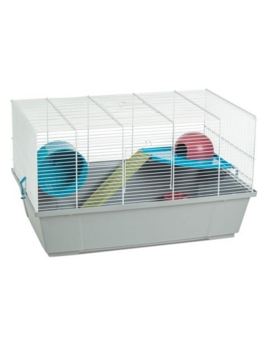 VOLTREGÀ JAULA HAMSTER RUSO VOLTREGA 131 BLANCA - 58 X 36 X 33,5 CM 58 X 36 X 33 5 CM - 2