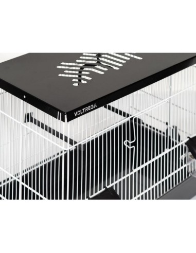 VOLTREGÀ JAULA PAJARO VOLTREGA 311 BLANCA - 50 X 27,5 X 37 CM 50 X 27 5 X 37 CM - 3