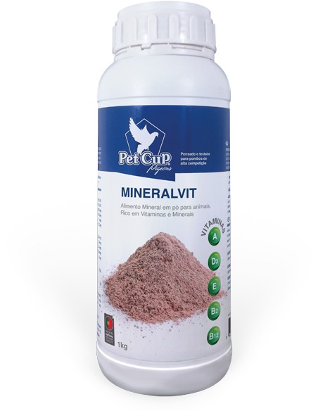 PET CUP MINERALVIT PARA PALOMOS 10 KG 2 5 KG