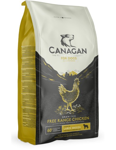 CANAGAN POLLO CAMPERO PARA PERROS DE RAZAS GRANDES 2 KG 12 KG - 4