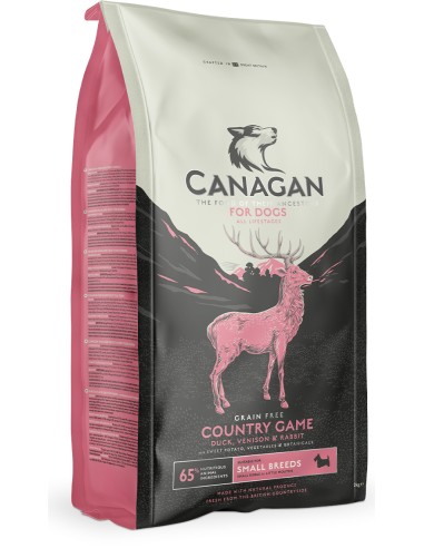 CANAGAN CARNES DE CAZA PARA PERROS DE RAZAS PEQUEÑAS 2 KG 6 KG - 4