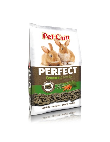 PET CUP PIENSO PERFECT CONEJO 500 GR