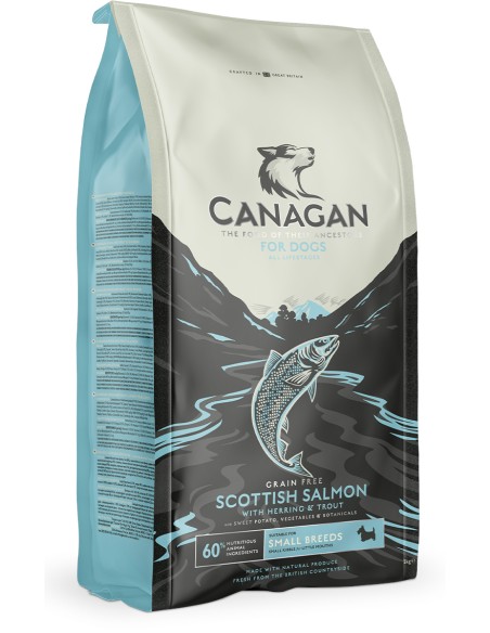 CANAGAN SALMÓN ESCOCÉS PARA PERROS DE RAZAS PEQUEÑAS 2 KG 6 KG - 4