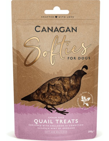 CANAGAN SOFTIES PREMIOS TIERNOS DE CODORNIZ - 200 GR 200 GR - 2