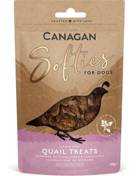 CANAGAN SOFTIES PREMIOS TIERNOS DE CODORNIZ - 200 GR 200 GR - 2